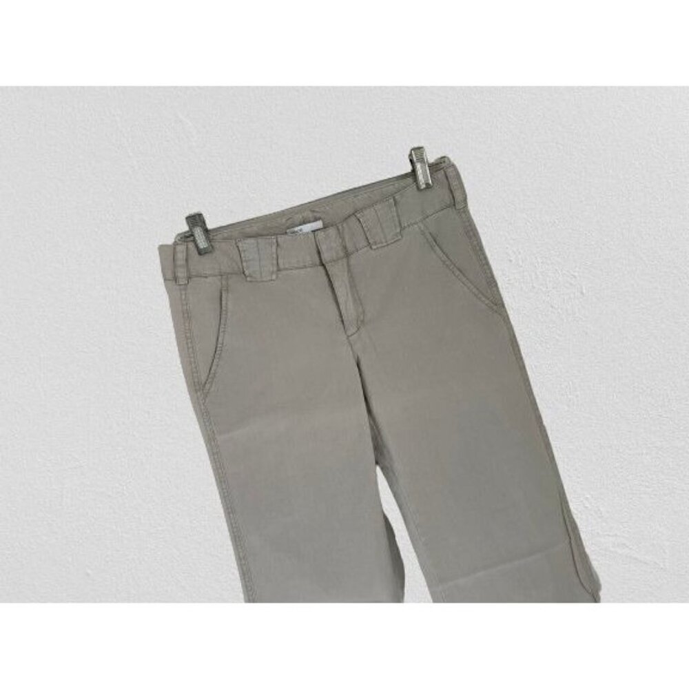 VINCE Casual Pants Cotton Strait Cut Chino 4 Pockets Gray Size 4